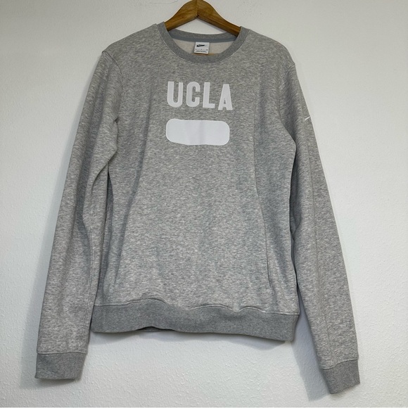 Nike Unisex UCLA College Sweatshirt Long Sleeve Crewneck Club Sweater - Picture 2 of 13